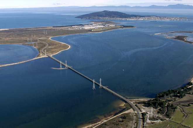 Aluminium smelter at Bluff, Southland