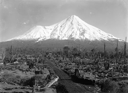 Cleared forests, around 1900