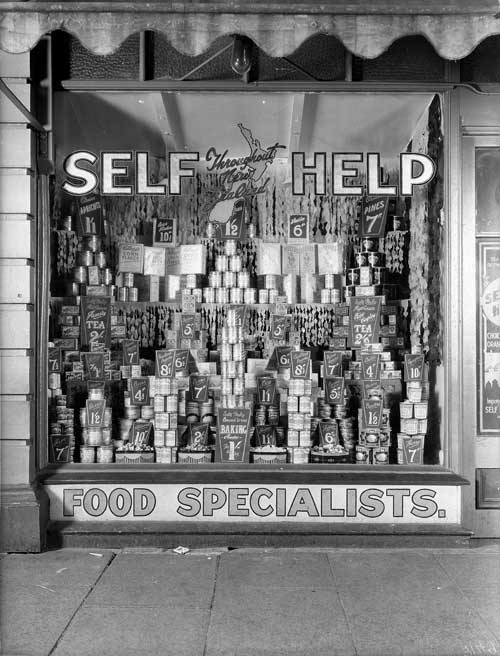 Shop window display