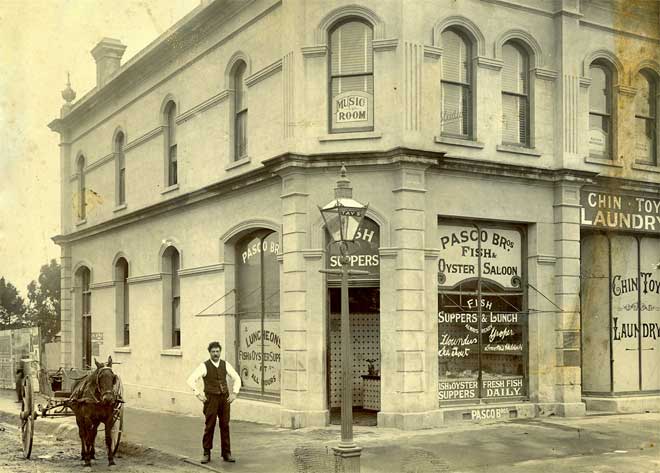 Fish and oyster saloon, Invercargill