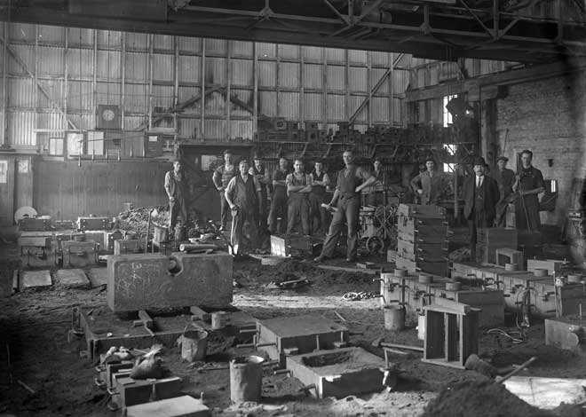 Hillside foundry