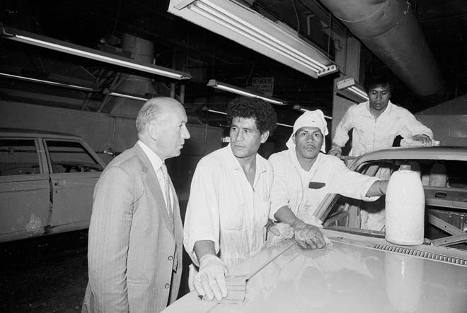 Factory workers, 1973