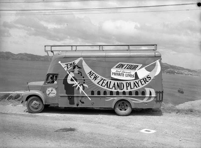 New Zealand Players on tour, 1954