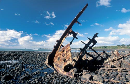 The remains of the <em>Gairloch</em>