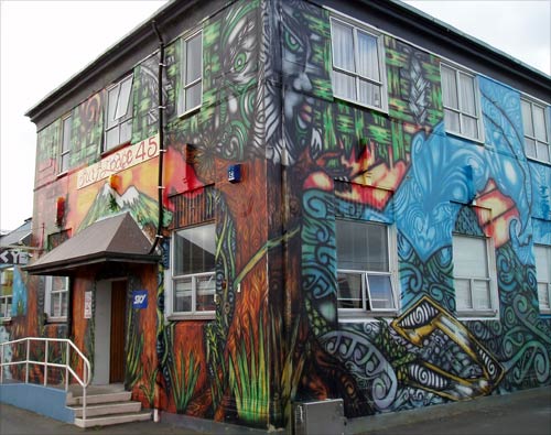 Surf Lodge 45 mural
