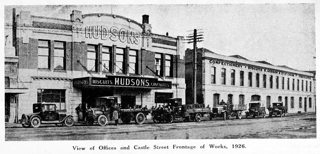 Hudson's biscuit factory, Dunedin