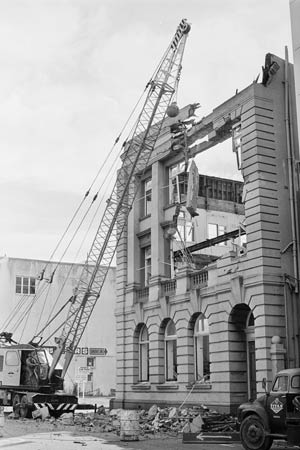 Demolition of an old building