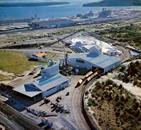 Mt Maunganui salt plant