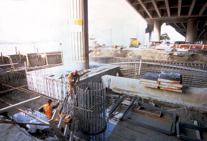 Strengthening the Thorndon overbridge