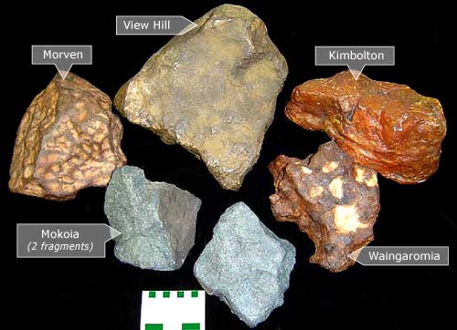 New Zealand meteorites