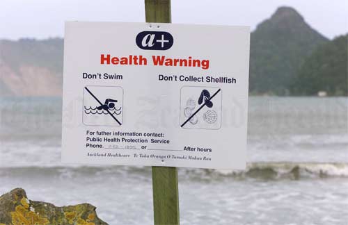 Toxic bloom warning