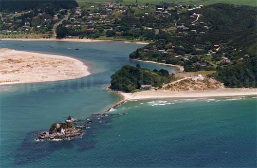 Mangawhai Harbour entrance
