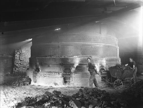 Ceramics factory kiln