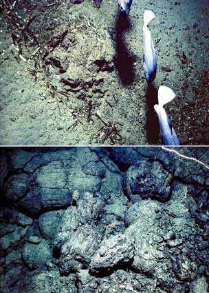 Submarine volcanic activity
