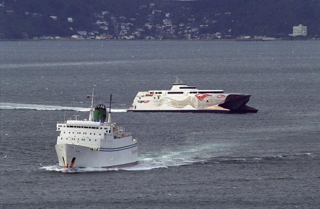 Ferry wars in Cook Strait