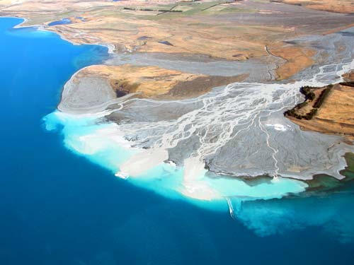 Silt plume, Cass River