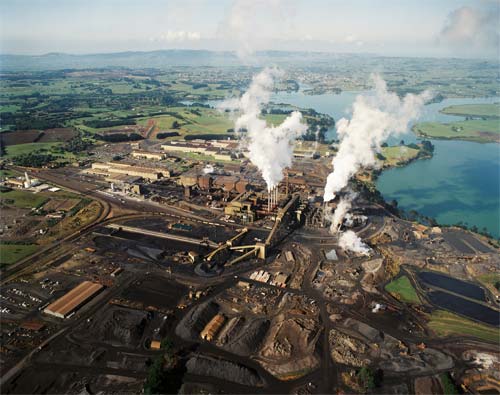 New Zealand Steel mill