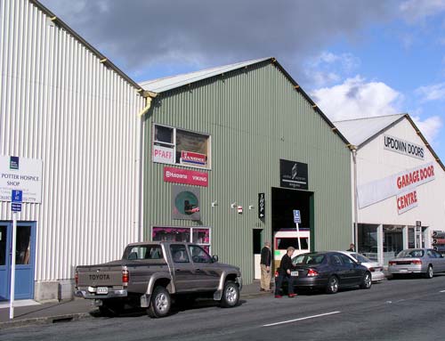 Corrugated steel cladding