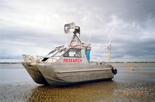 Research vessel, Manukau Harbour