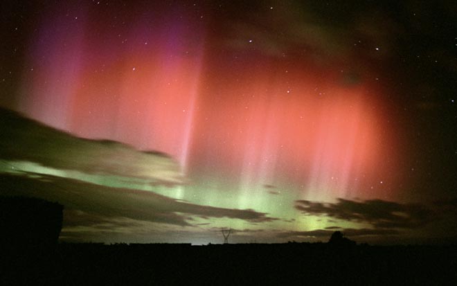 Aurora australis, Invercargill