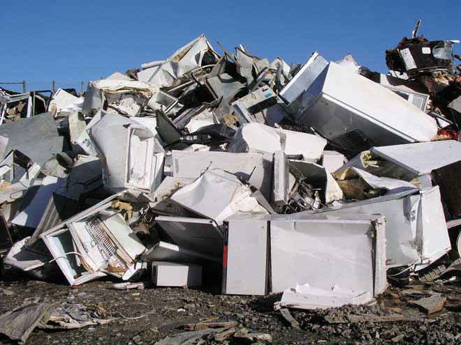 Old fridges