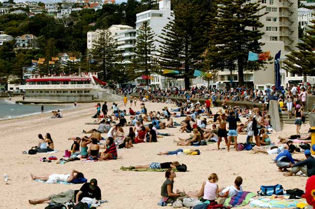 Oriental Bay renourished 
