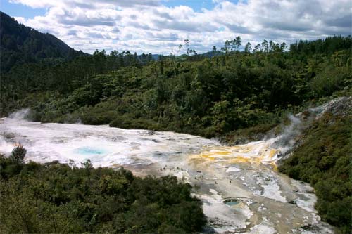 Hot springs, Ōrākei Kōrako
