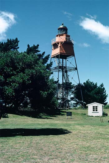 Steel lighthouse, Farewell Spit 