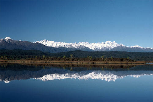 The formation of mountains and rivers