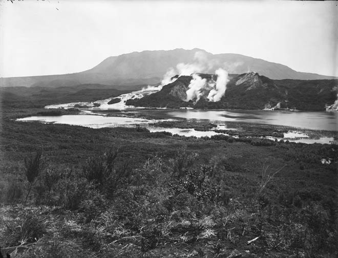 Lake Rotomahana and the White Terrace
