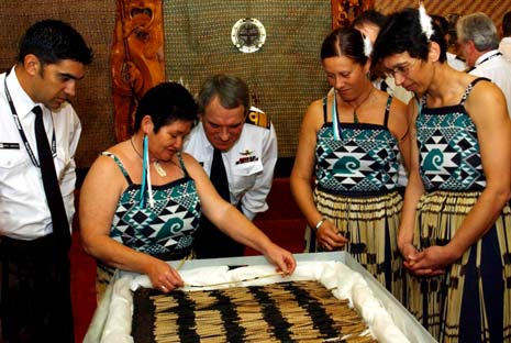 A historic piupiu 