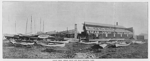 Logan Brothers’ yard 