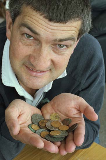 Salvaged coins 