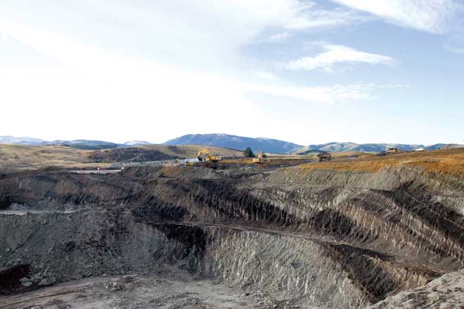 Ōhai opencast mine