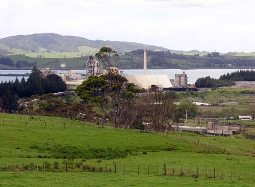 Portland cement works