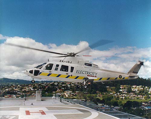Rescue helicopter