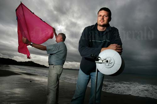 Using a kite