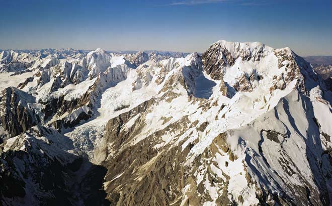 Greywacke mountains