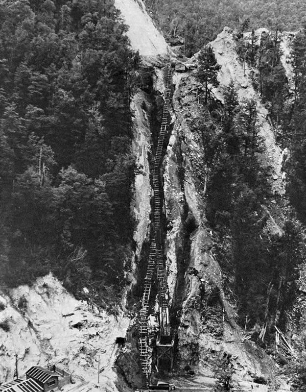 Vertical coal seam 