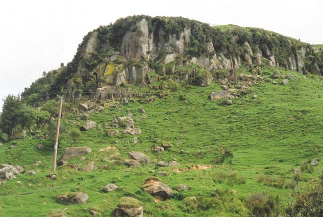 Ignimbrite cliffs