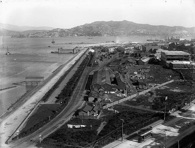 Thorndon Esplanade, around 1910 
