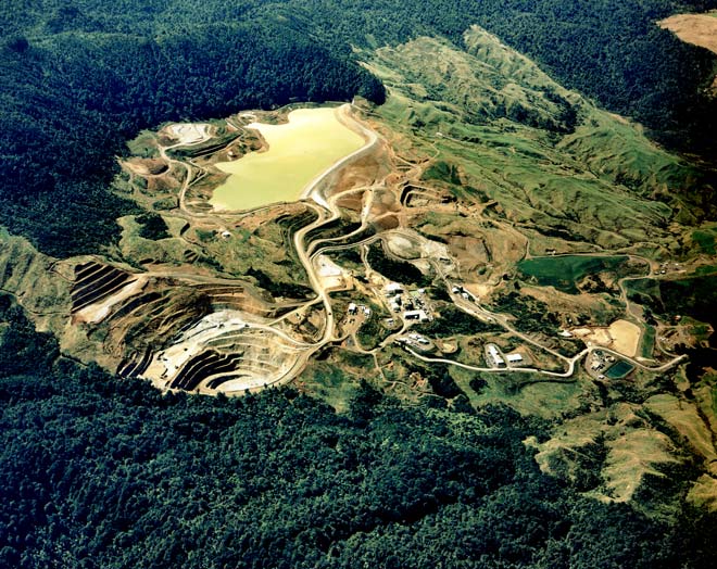 Golden Cross mine, 1995 
