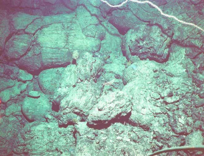 Pillow lavas