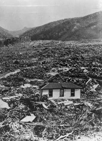 Mātakitaki landslide