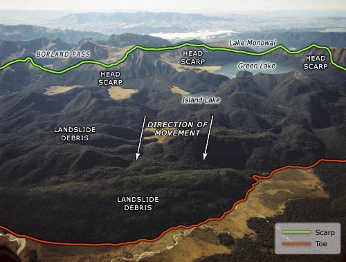 Green Lake landslide