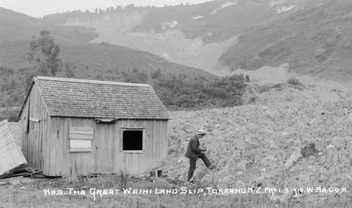 Waihī landslide