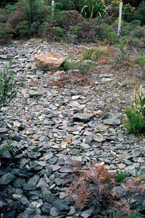 Adzite quarry