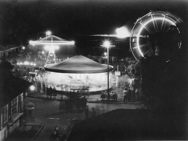 Caroline Bay at night 