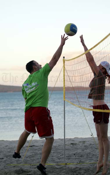 Beach volleyball 