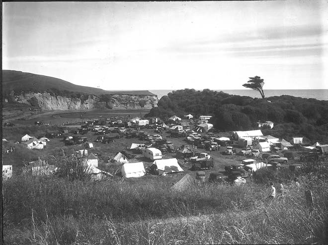Kai Iwi motor camp, 1950s 